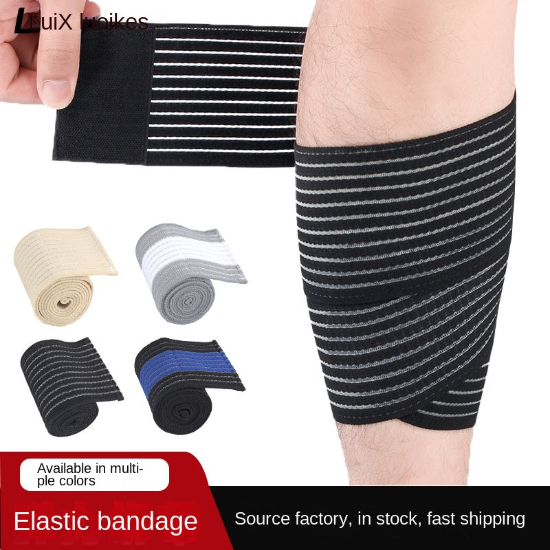 Self-Adhesive Sports Bandage Wrap High-Elastic Compression Support for Wrist Knee Ankle and Leg Protection