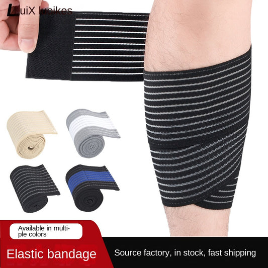 Self-Adhesive Sports Bandage Wrap High-Elastic Compression Support for Wrist Knee Ankle and Leg Protection