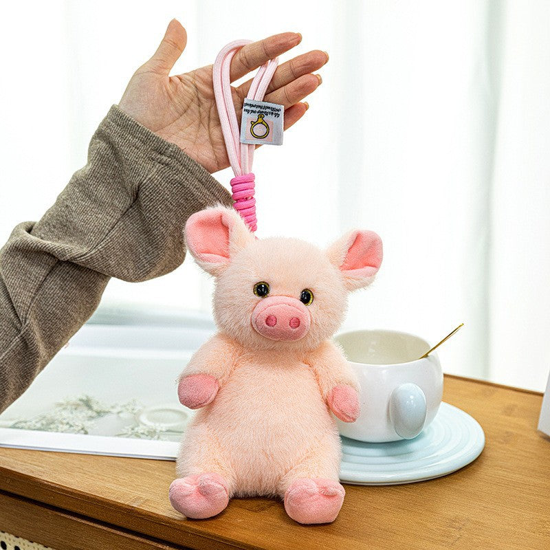Faux Animal Plush Toy Wholesale Dolls Cute Keychain Birthday Gift Office Decoration Palm-Sized Toy