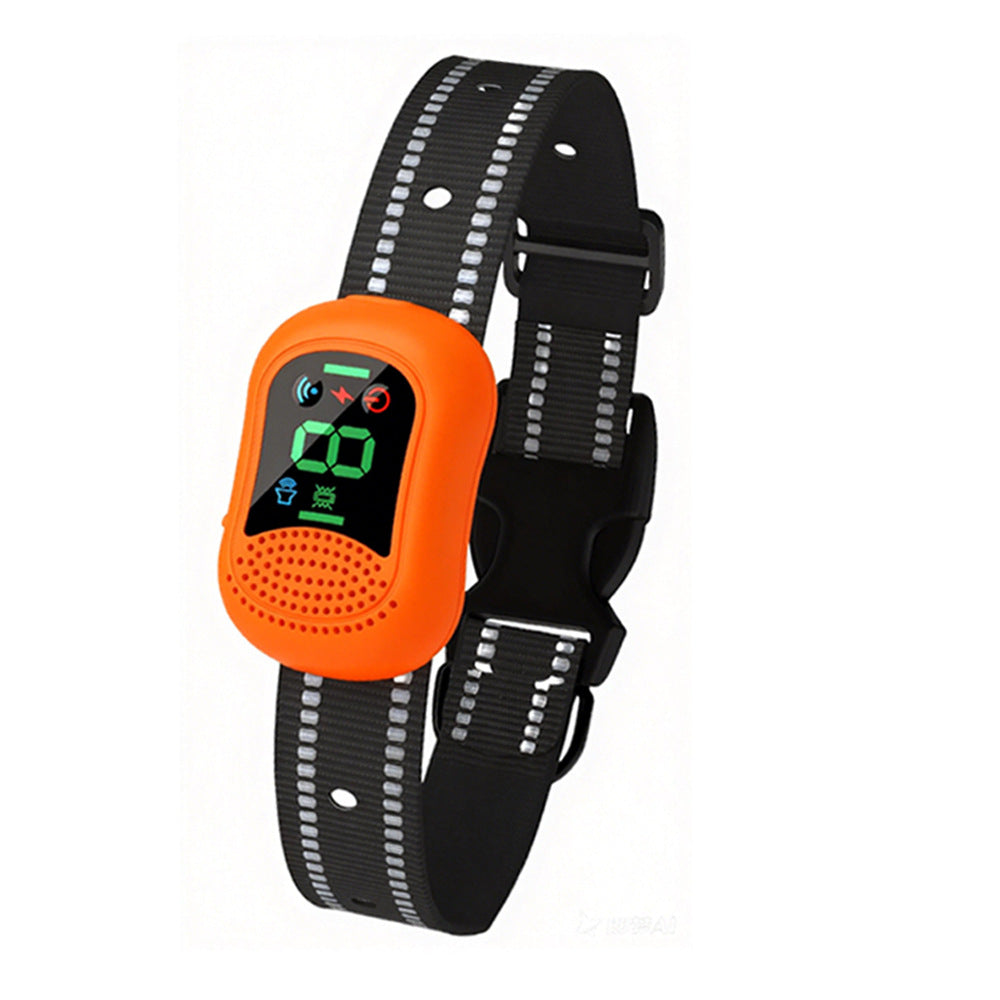 Colour screen 2000m remote-controlled static dog trainer anti-bark device