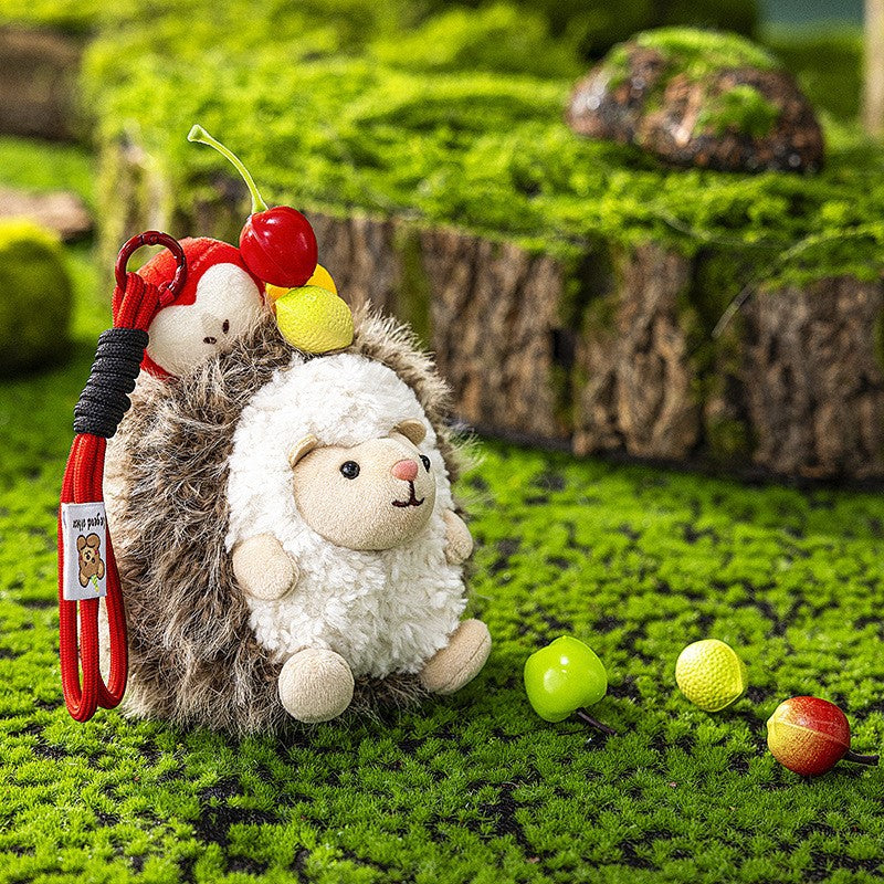 Faux Animal Plush Toy Wholesale Dolls Cute Keychain Birthday Gift Office Decoration Palm-Sized Toy