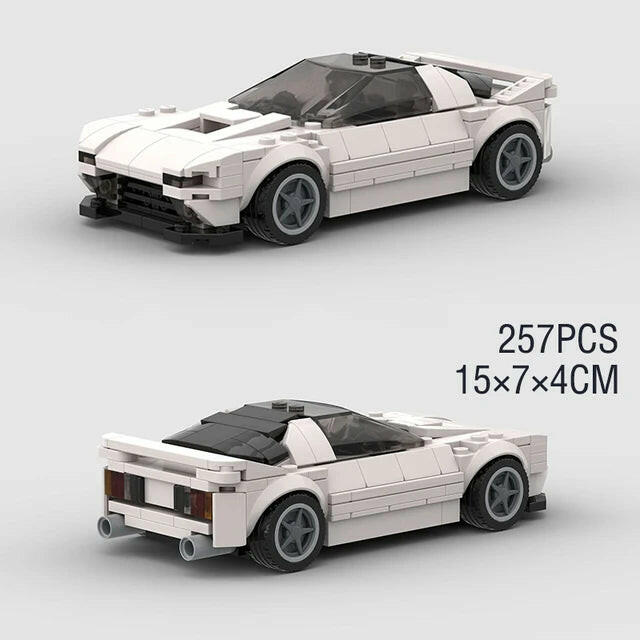 MOC 911 MK4 Supra Speed Champions Racing Car