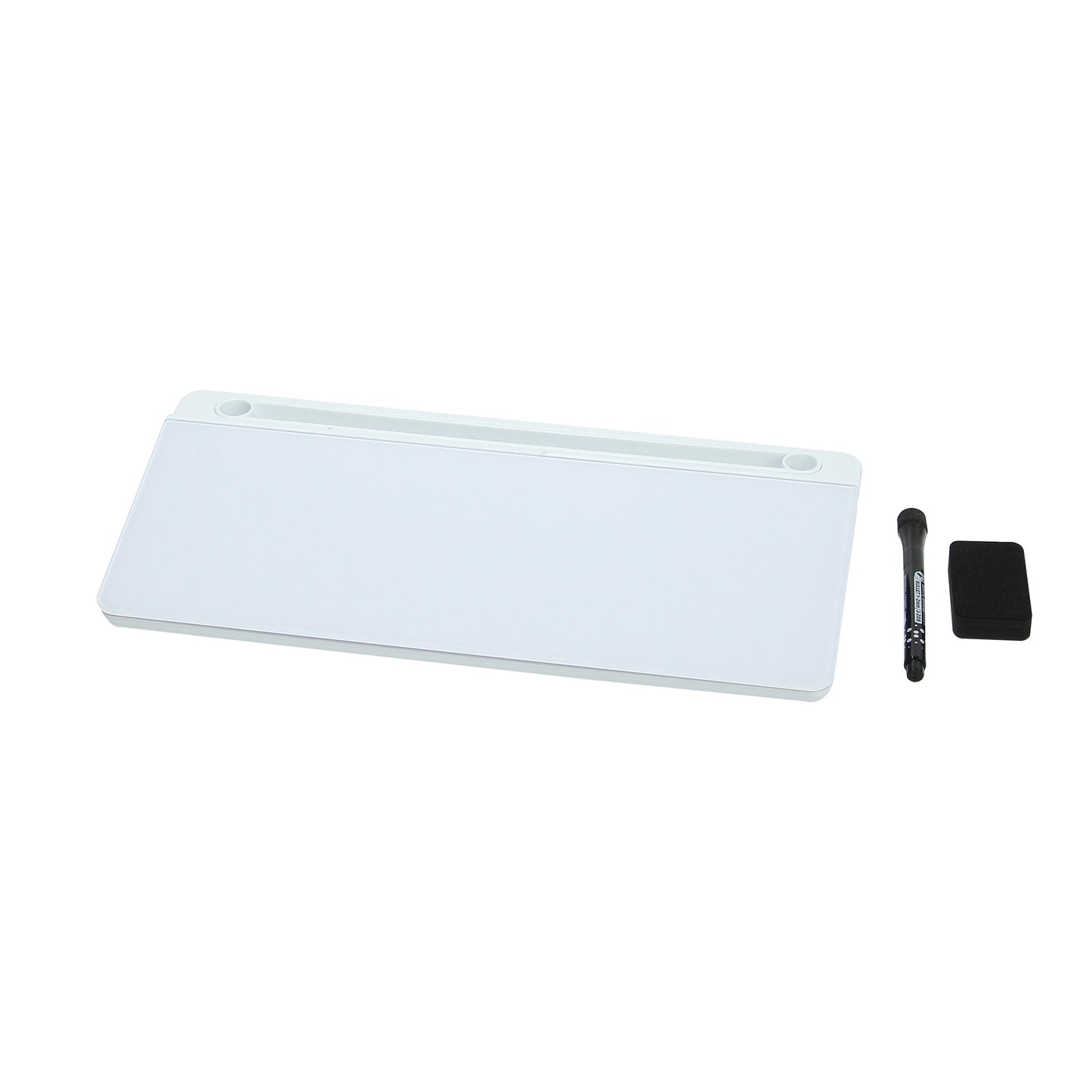 Tempered glass desktop storage handwriting whiteboard phone holder magnetic dry wiping board