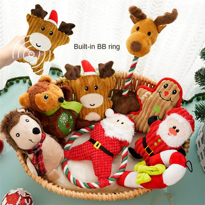 Plush cat vocalizes resistant to biting and grinding teeth to relieve boredom dog and cat toy products