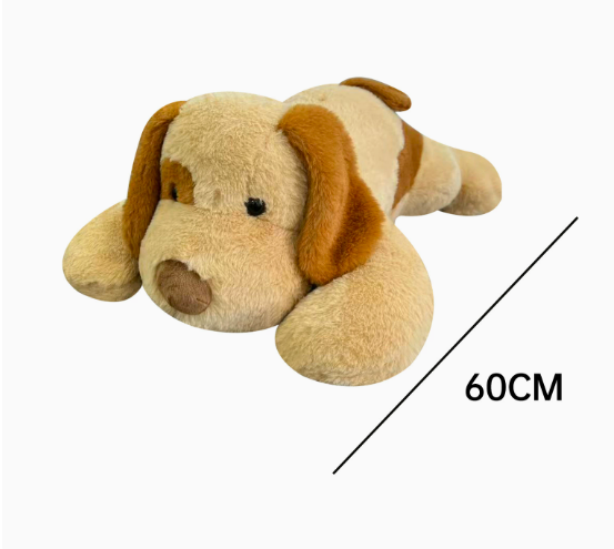 Cute Plush Weighted Stuffed Animal Pillow, Green Dinosaur Design, Filled with Glass Beads, Soft Body, Lying Pose Panda Sleep Pillow