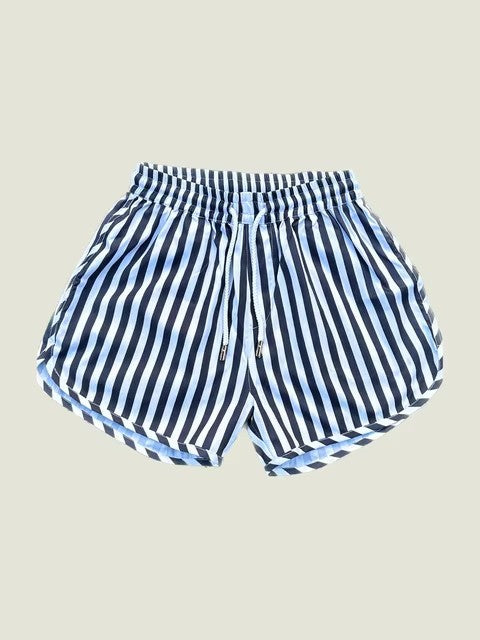Men's Sport Casual Shorts Polyester Woven Quick-Dry All-Over Print Single-Layer Beach Shorts