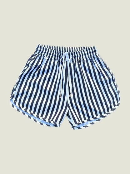 Men's Sport Casual Shorts Polyester Woven Quick-Dry All-Over Print Single-Layer Beach Shorts