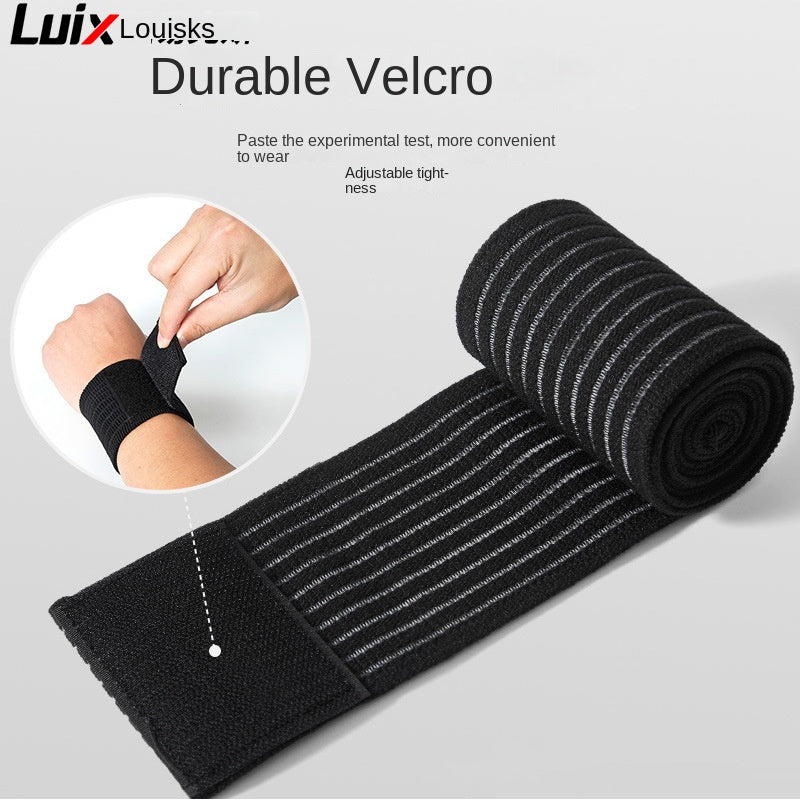 Elastic Wrist Support with Adjustable Compression for Sports  Breathable and Protective Wrist Brace for Basketball