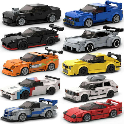 MOC 911 MK4 Supra Speed Champions Racing Car