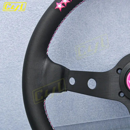 Sports Leather Steering Wheel