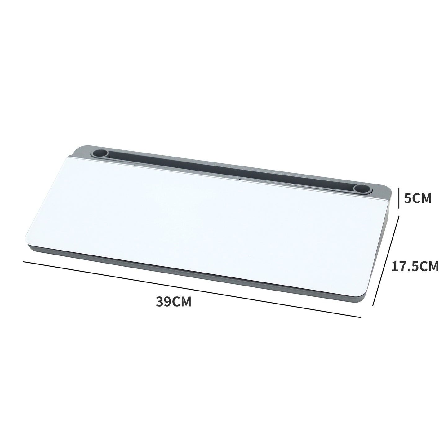 Tempered glass desktop storage handwriting whiteboard phone holder magnetic dry wiping board