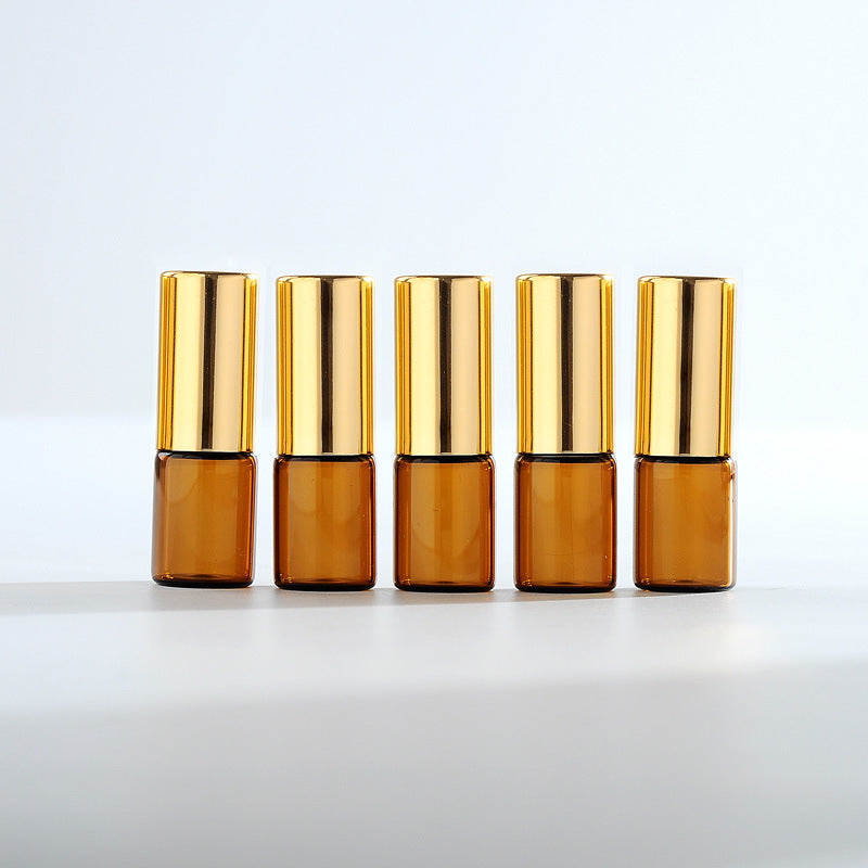 Ball essential oil bottle 1/2/3/5/10ML tawny ball lotion bottle