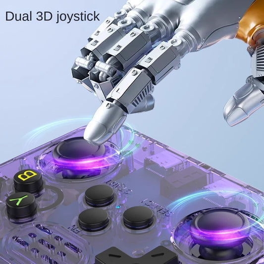 New R36S Open-Source Portable Game Console Retro Arcade Handheld Gaming Machine with 3D Dual System for Nostalgia and Portability