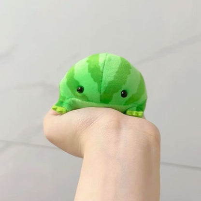 Melon Frog Mini Plush Doll