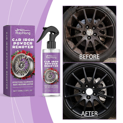 Rayhong Wheel Rust Spray, Wheel Rust Spray Rim Rust Polishing Clean Wheel Rust Remover