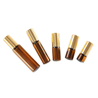 Ball essential oil bottle 1/2/3/5/10ML tawny ball lotion bottle