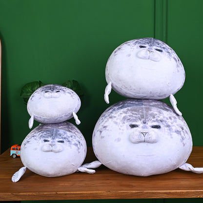 Simulated seal pillow cushion soft and fluffy seal cushion