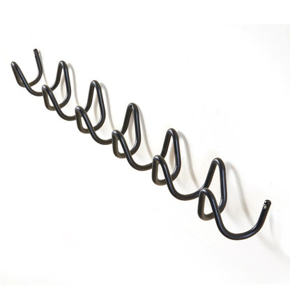 Waterproof Wave-Design Wall Hook: Minimalist Metal Storage Hook for Various Items, Creative Space-Saving for Home