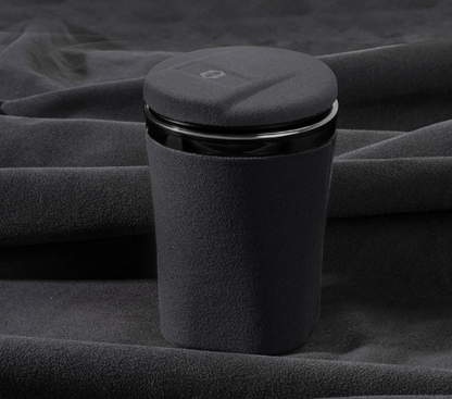 Suitable for AITO WENJIE car ashtray M5 M7 M9 car with lid anti fly ash suede interior supplies