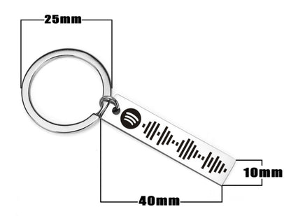 Men Stainless Steel Keyring Jewelry