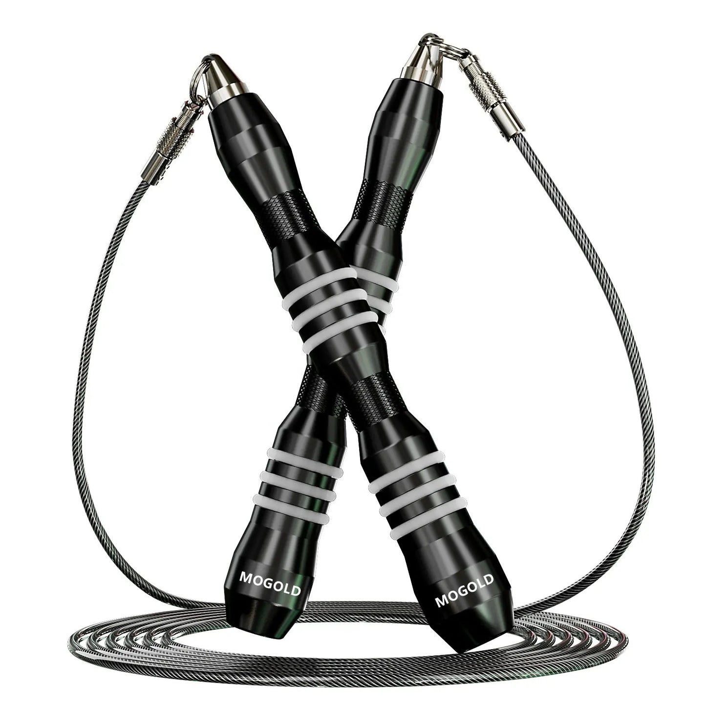 Quick Release Aluminum Dual Rope 3/5mm Handle Pure Steel Wire High Precision Bearing Racing Competition Sports Jump Rope