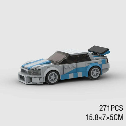 MOC 911 MK4 Supra Speed Champions Racing Car