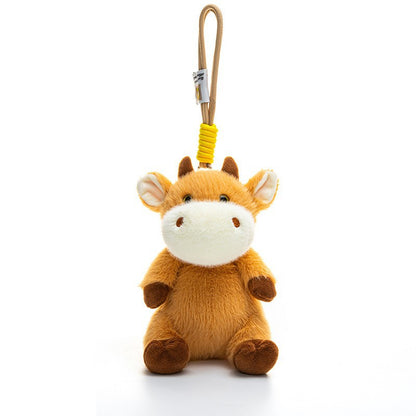 Faux Animal Plush Toy Wholesale Dolls Cute Keychain Birthday Gift Office Decoration Palm-Sized Toy