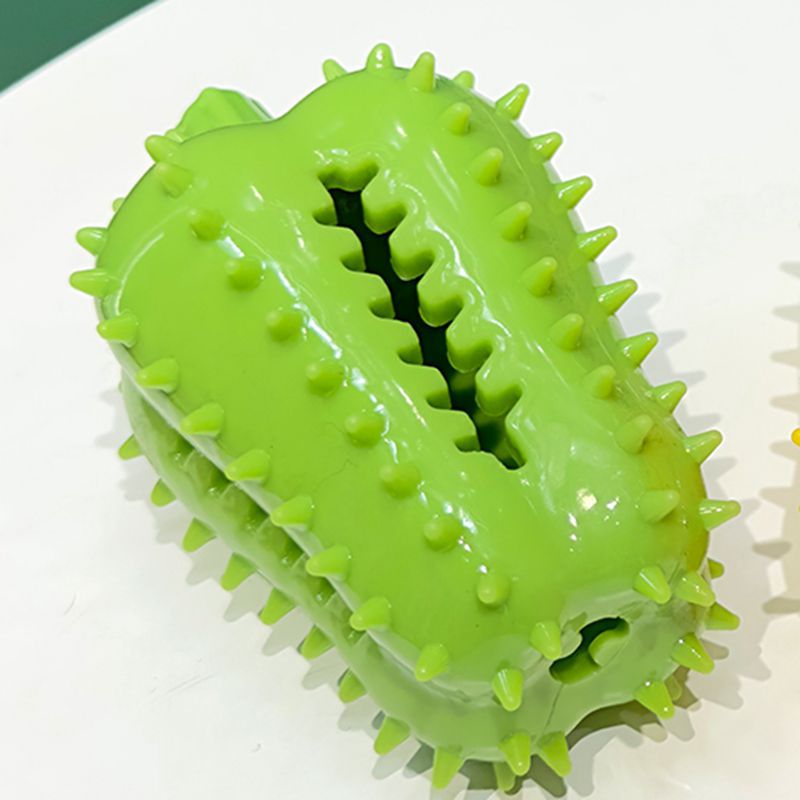 Chili leakage ball TPR dog toy teeth grinding and cleaning
