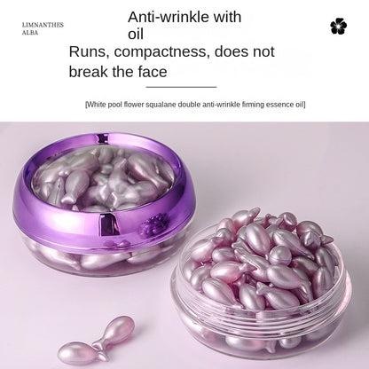 Double anti wrinkle and firming essence oil anti wrinkle and rejuvenating essence