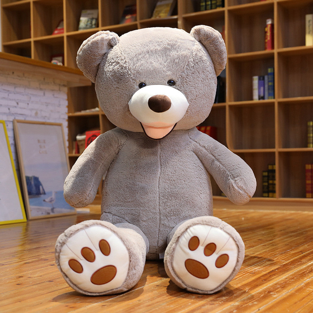 American Big Bear Plush Toy Teddy Panda Extra Large Stuffed Animal Hugging Bear Brown Bear Doll Toy Cross-border Gift