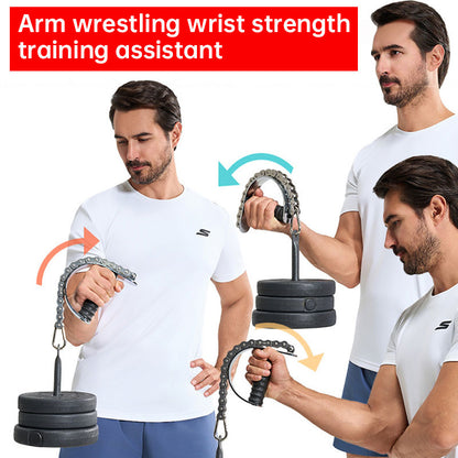 Wrist & Forearm Strengthener - Arm Wrestling Trainer, Grip Strength Equipment for Fitness & Physical Therapy