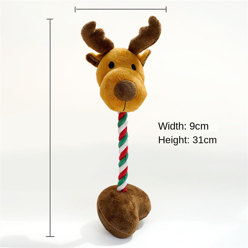 Plush cat vocalizes resistant to biting and grinding teeth to relieve boredom dog and cat toy products