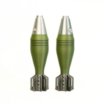60mm Mortar Shell M2 Pen Holder - Realistic 3D Printed Replica for Office Desk, Home Study Assembly, Storage & Decoration Gift