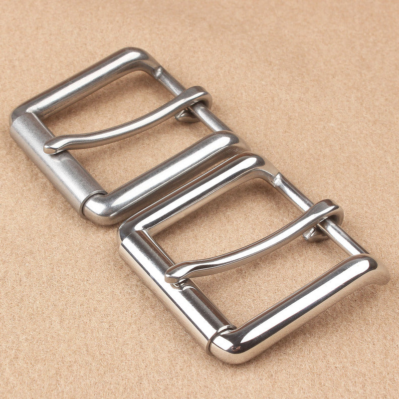 Durable 304 Stainless Steel Belt Buckle, Men's Heavy Duty Metal Belt Clasp