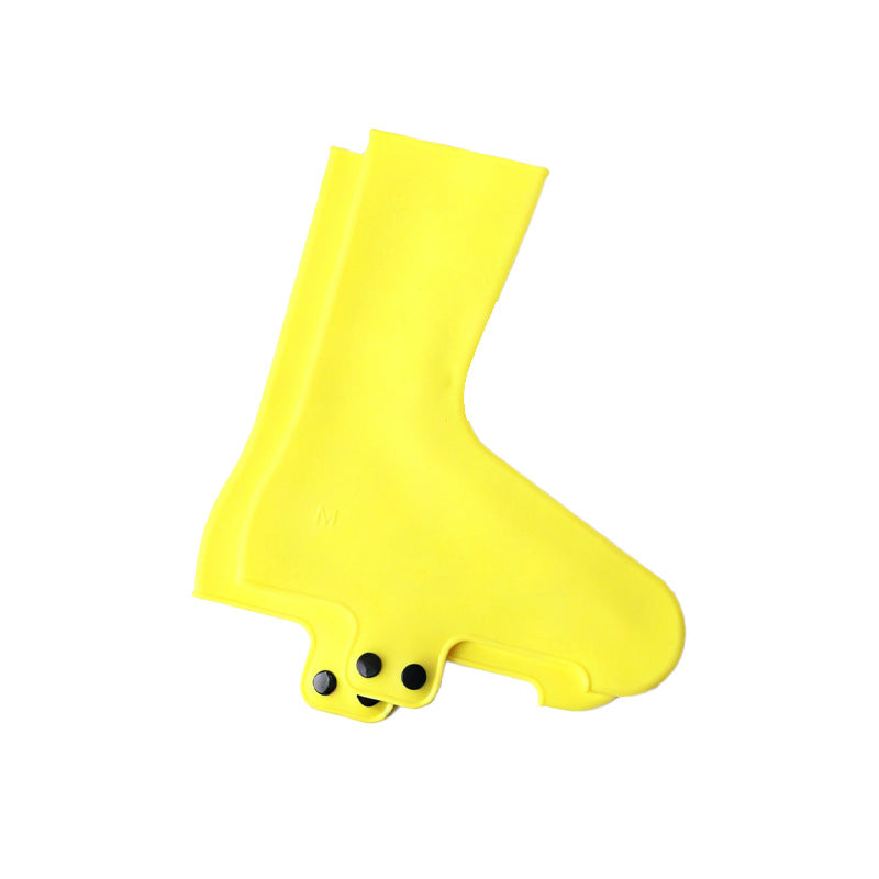 Silicone Road Cycling Shoe Covers - Windproof, Waterproof & Warm for Cold Weather, Easy to Clean