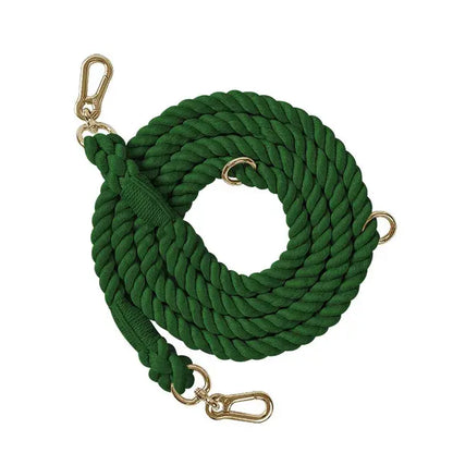 Handmade Braided Cotton Rope Dog Leash