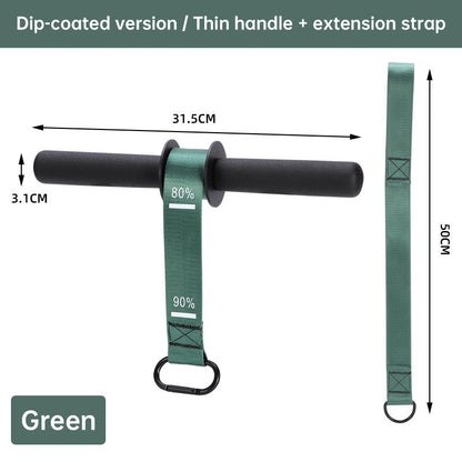 Adjustable Forearm Strength Trainer with Thickened Anti-Slip Wrist Roller, Belt Included, Durable Home Fitness Equipment