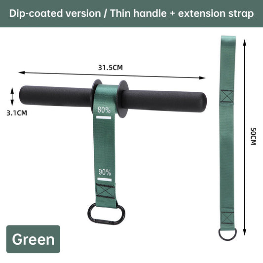 Adjustable Forearm Strength Trainer with Thickened Anti-Slip Wrist Roller, Belt Included, Durable Home Fitness Equipment