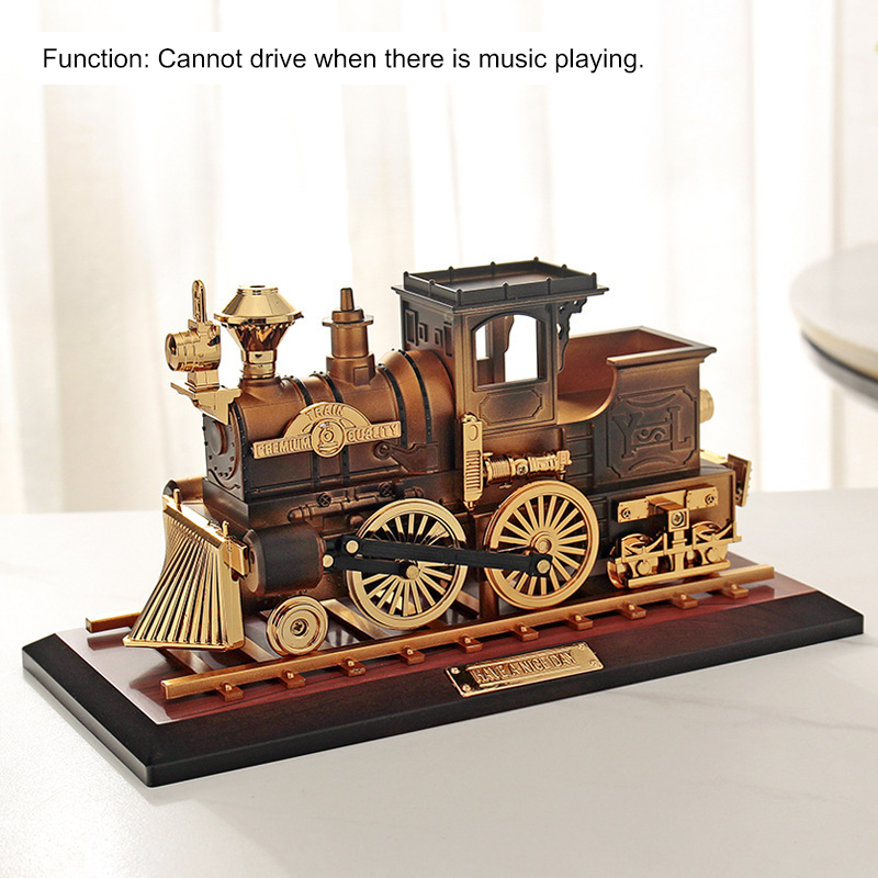 Creative Retro Gramophone Desktop Ornament Simulation Model