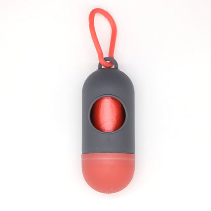 Pet Waste Bag Capsule Dog Waste Box Pill Portable Thickened Poop Bag