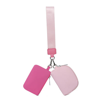 Portable card bag bank card mini change storage bag small bag