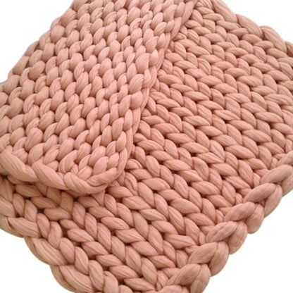 Handmade Chunky Knit Blanket