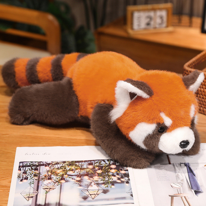 New Simulation Raccoon Plush Toy Animal Doll Small Raccoon Stuffed Animal Pillow Birthday Gift Wholesale