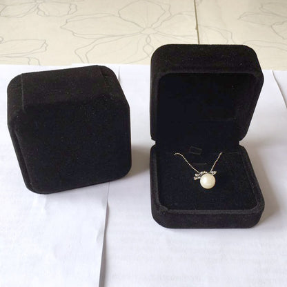 Velvet jewelry box jewelry packaging box storage box