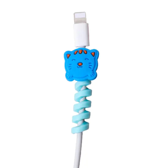 Cute Silicone Data Line Cable Protector