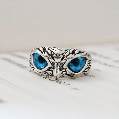 Fashion Resizable Owl Ring