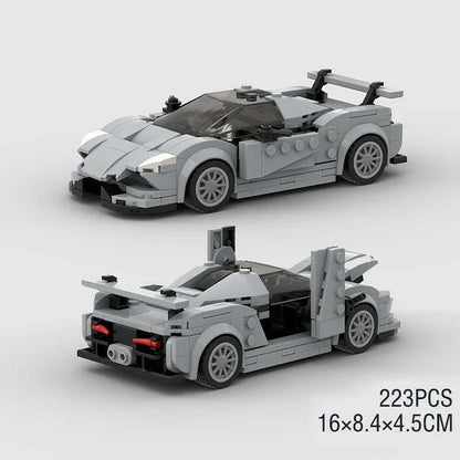 MOC 911 MK4 Supra Speed Champions Racing Car