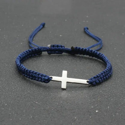 Handmade Unisex Stainless Steel Cross