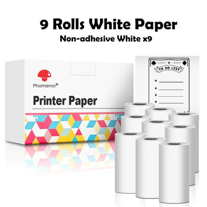 Phomemo Thermal Paper Sticker Rolls