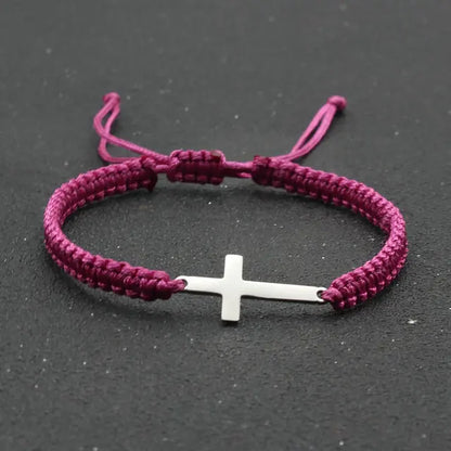 Handmade Unisex Stainless Steel Cross